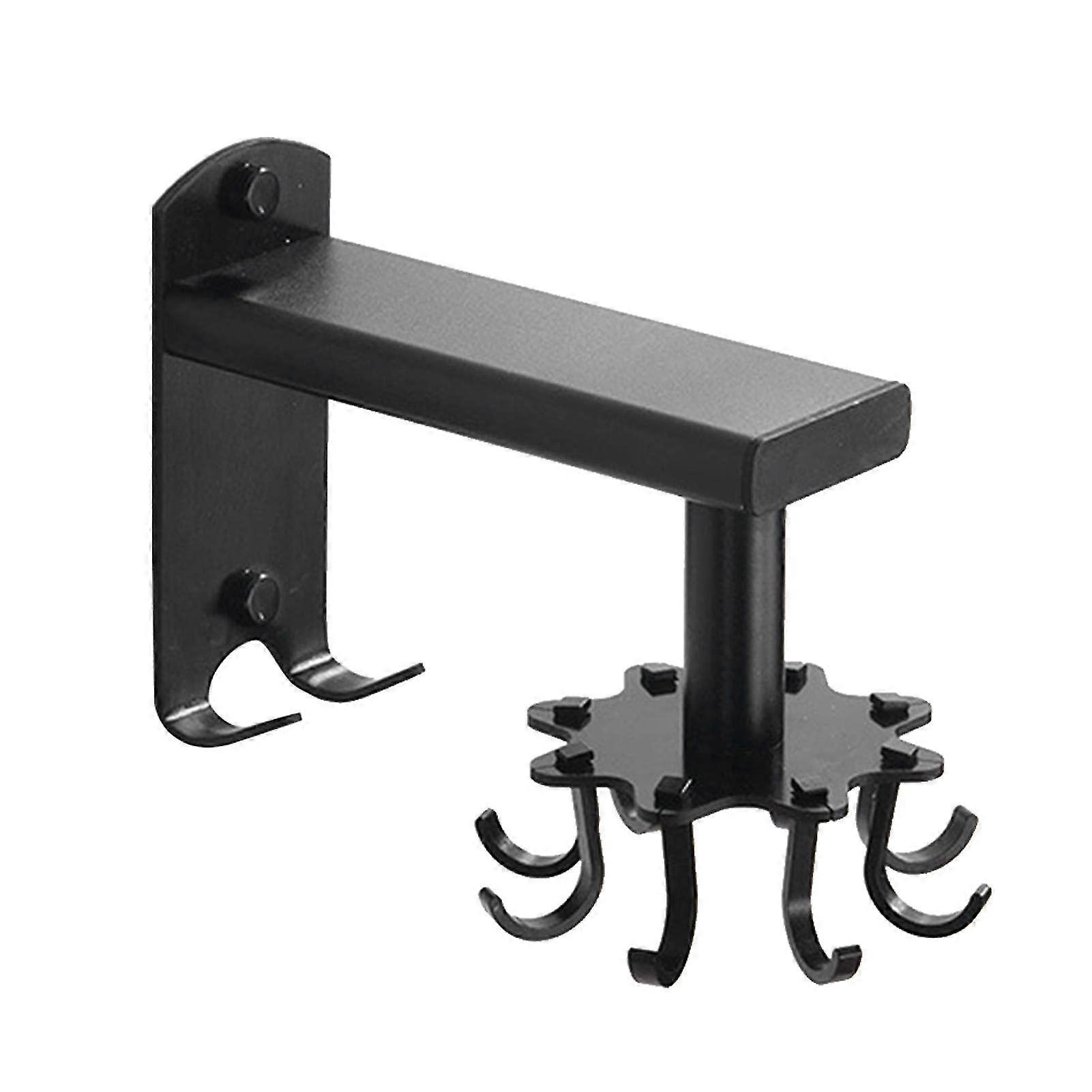 Kitchen Swivel Hook, 360 Degree Rotating Storage Hook, Space-saving Kitchen Rack Wall Hooks With 8 Hooks