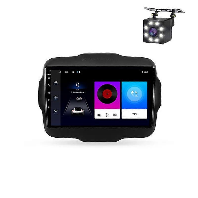 Car Android 14 For Jeep Renegade 2014 - 2018 Auto Multimedia Player Stereo