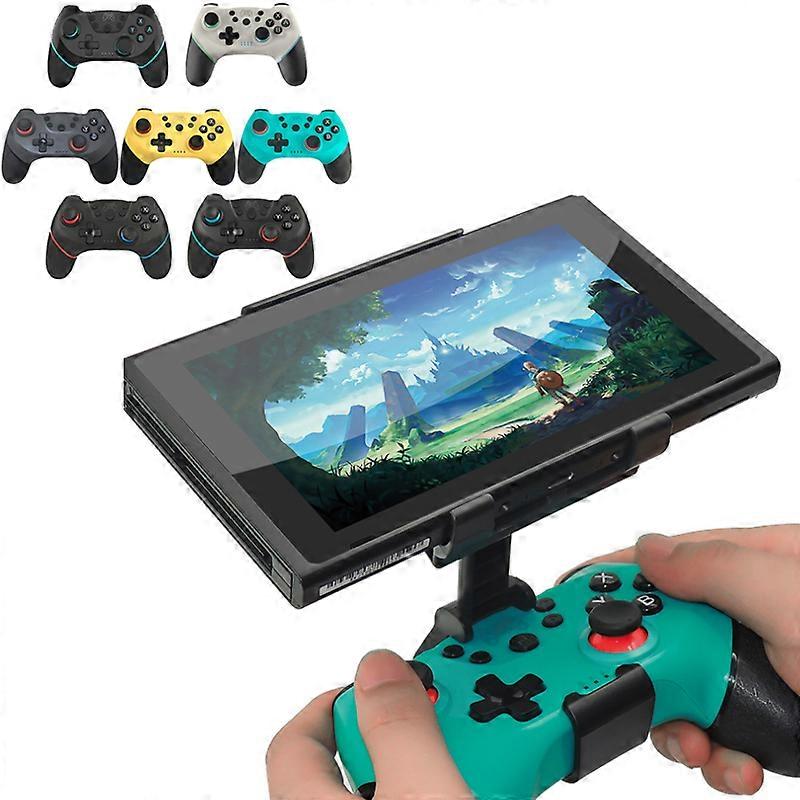 switch pro wireless bluetooth vibration controller gamepad 6 axis somatosensory game controller