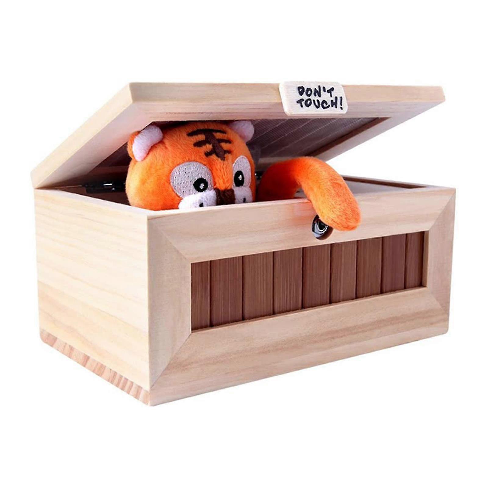 Little Tiger Boring Box Useless Box Bluetooth Music Box