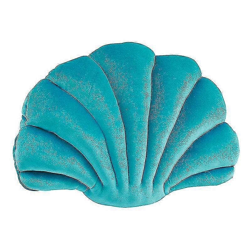 Sea Beach Scallop Shell Bäddsoffa Kudde Dekoration Lyx Shell Stuffed Kudde För Sovrum Vardagsrum-zong