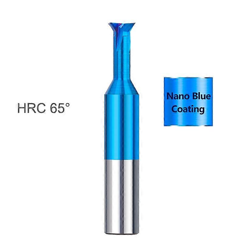 XCAN End Mill 45 60 Degrees Carbide Dovetail Milling Cutter Slotting Machining Tool for Metal CNC To