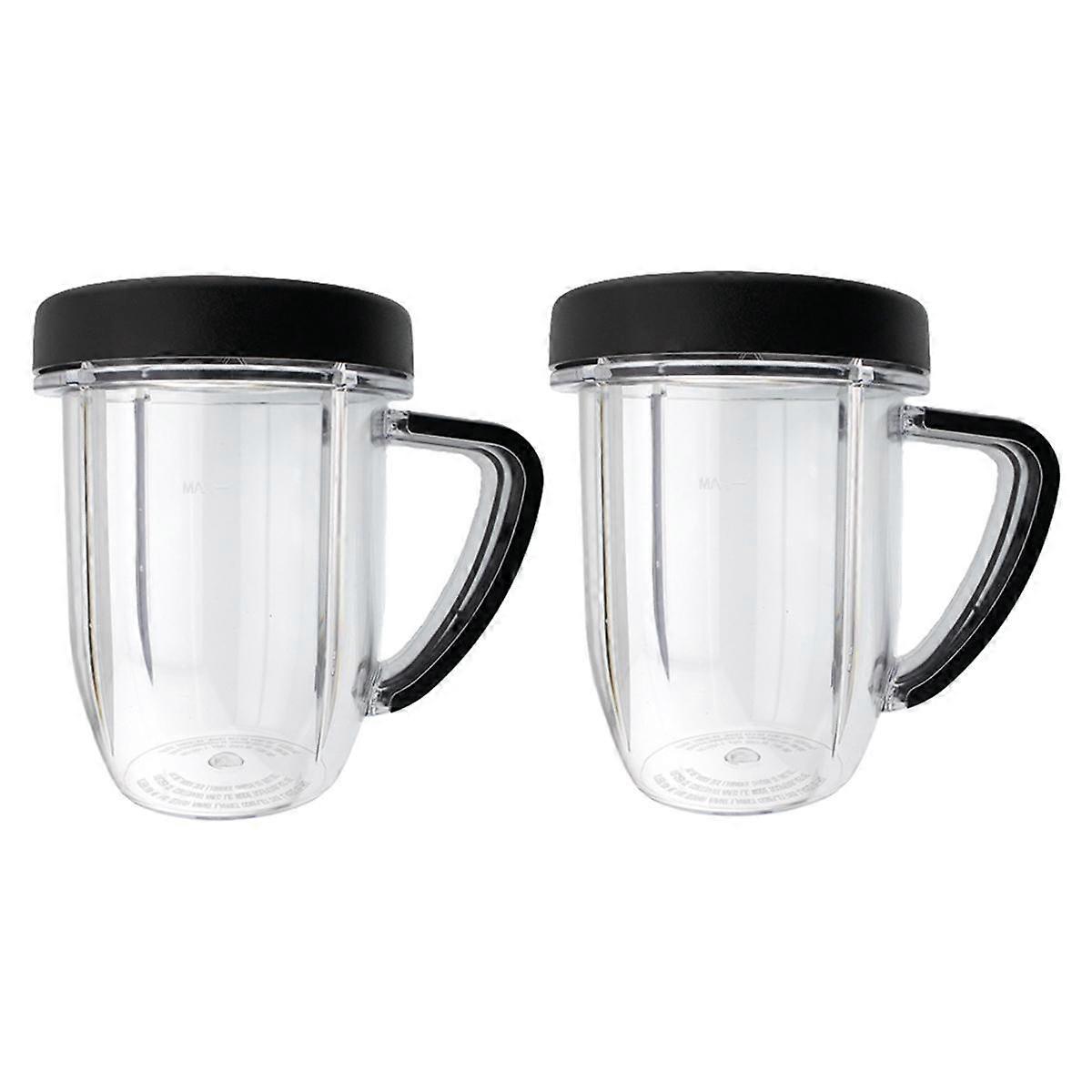 Replacement 30 Ounce Cup Jar with Handle Mug with Lip Ring Part, Compatible for RX 1700W -301, 2 Pa