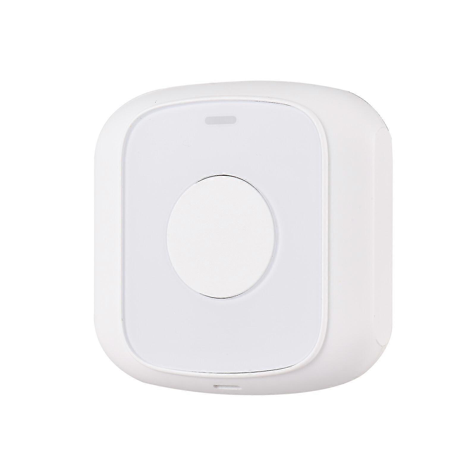 Zigbee Temperature Humidity Sensor Mini Wireless Hygrometer Thermometer Temperature & Humidity Monitor Intelligent Home Household Living Room Temperat