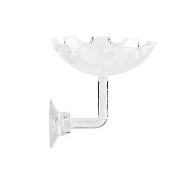 Acrylic Aquarium Shrimp Feeding Dish Bowl Tray Water Food Dish Feeder Bowl