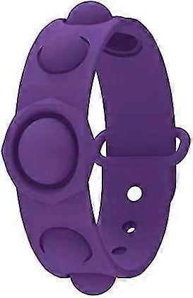 Stress Relief Anxiety Wristband Fidget Toy For Kids And Adults, Wearable Multiple Color Watch Styles Pop Push Bubble Sensory Fidget Hand Finger Press