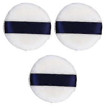 3pcs Powder Puff Para Body Powder Loose Powder Makeup Smooth Apply Puff