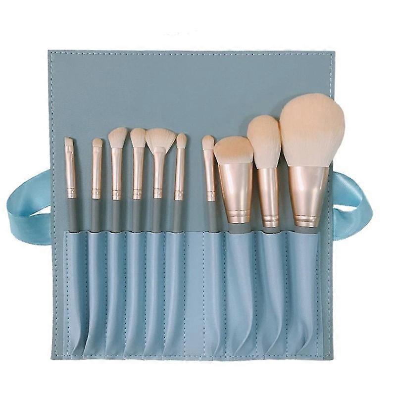10Pcs Makeup Brushes Set Foundation Blending Blush Concealer Eye Shadow Brush