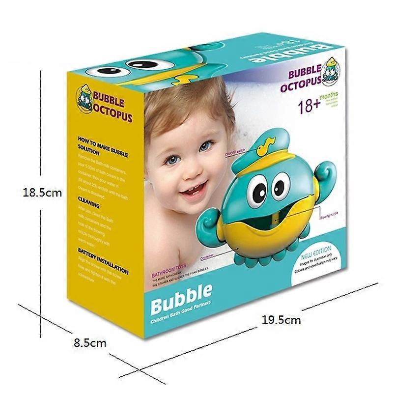 Children's Bubbling Octopus Bathroom Shower Toys