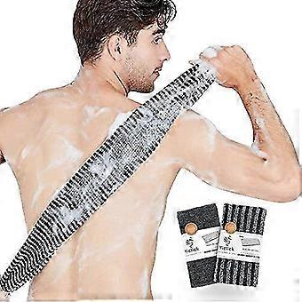 2pcs Exfoliating Back Scrubber, Korean Body Back Scrubber Towel For Shower