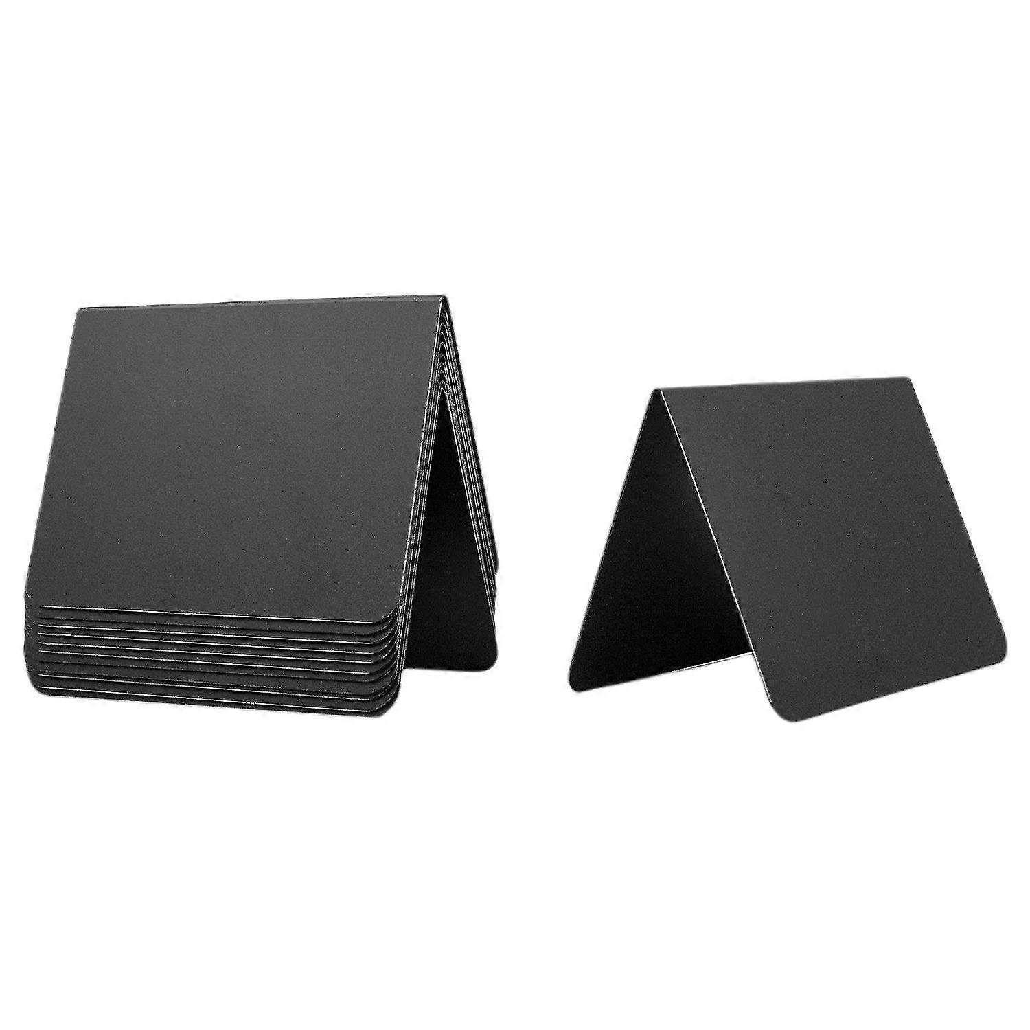 12個のミニ黒板看板4x3インチの小さな黒板看板パーティービュッフェ用食品ラベル、Wr-jkshdに簡単に