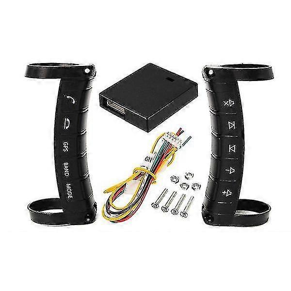 Universeller Multifunktions-Wireless-Lenkrad-Controller Bluetooth-DVD-Navigationstasten Controller-LED Wireless