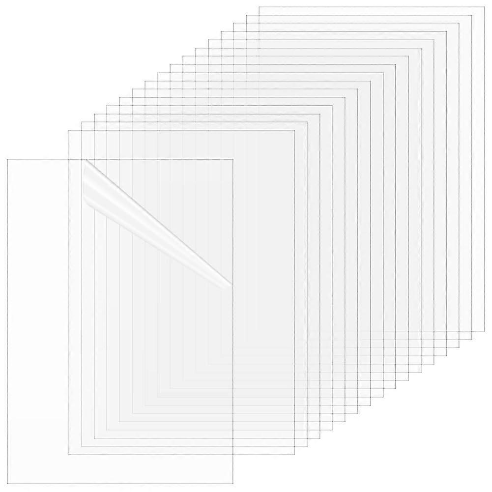 Flexible Plastic Sheet Rectangle Clear 180x125x0.2mm