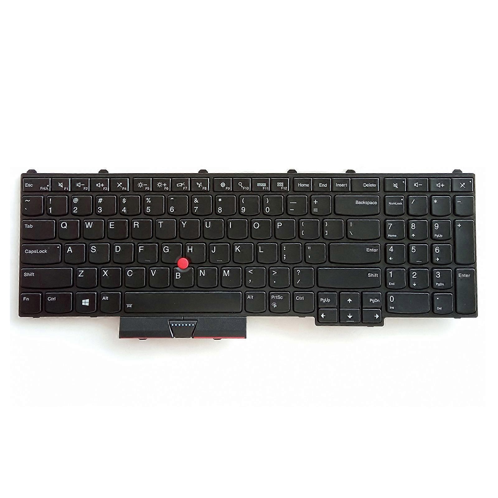 Klávesnice pro notebook Thinkpad P50 P70 bez rámečku US Layout