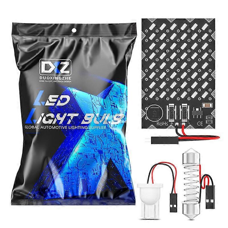 DXZ 1Pcs W5W T10 LED Bulbs Canbus 48SMD 12V 24V WY5W C5W C10W Festoon Car Interior Map Dome Reading Parking Lights Auto Lamp Motor Vehicle Lighting