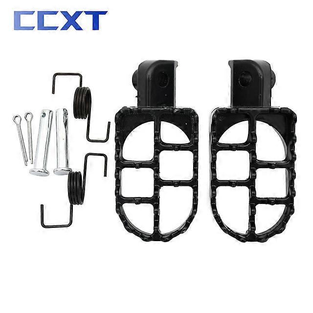 Motorcycle Foot Pegs Rests Footpegs For Honda XR50R CRF 50 70 80 100F For Yamaha PW50 PW80 Dirt Motocross Bike Foot Rests Parts