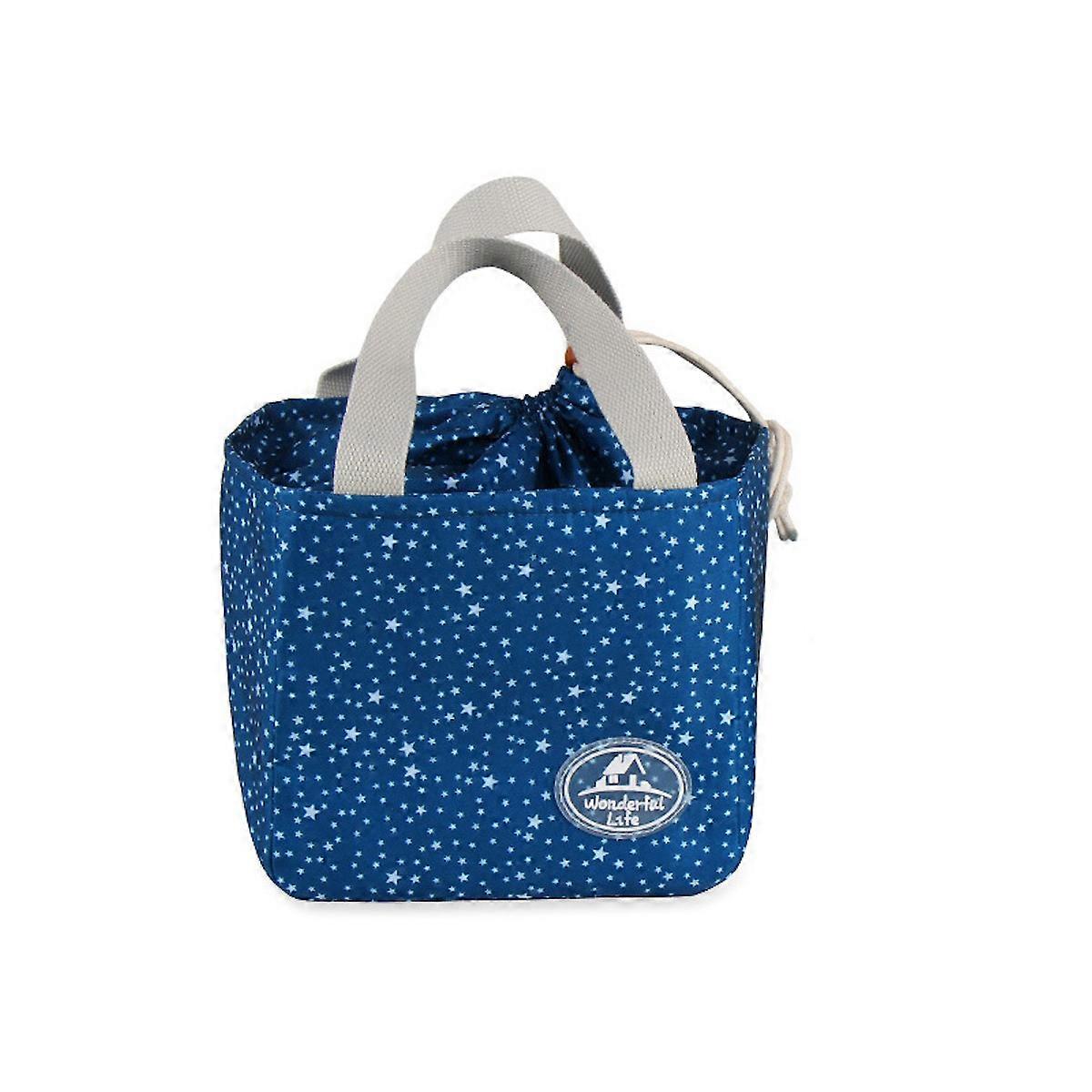 Stars Storage Thermal Bag Insulated Lunch Box Thermal Tote Bag Leakproof Waterproof