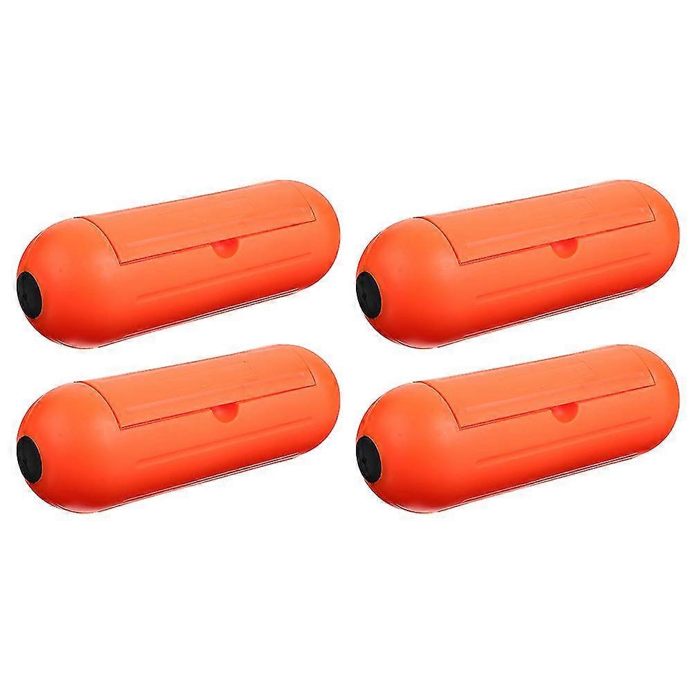 4 Pcs Connection Box Weatherproof Electrical Extension Cord Box Random Color Z