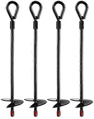 עוגני קרקע, מחסה כבד לחלזונות "15, עוגני קרקע לטרמפולינה (חבילה של 4)