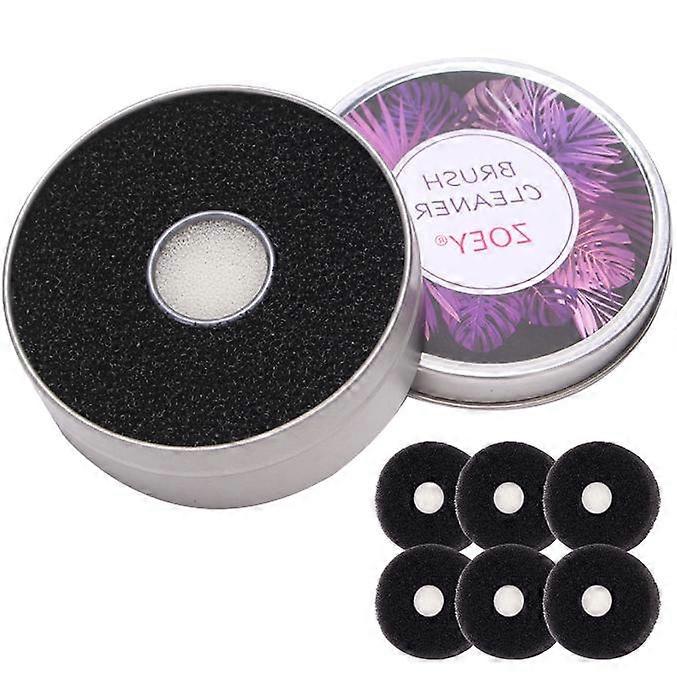 Color Removal Cleaner Sponge, Quickly & Easily Clean Makeup Brushes
