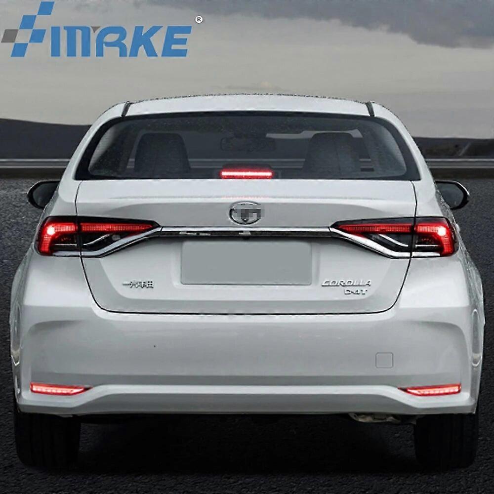 For Toyota Corolla Altis 2019 2020 2021 2022 Car LED Rear Fog Lamp Bumper Light Brake Light Dynamic Turn Signal Reflector