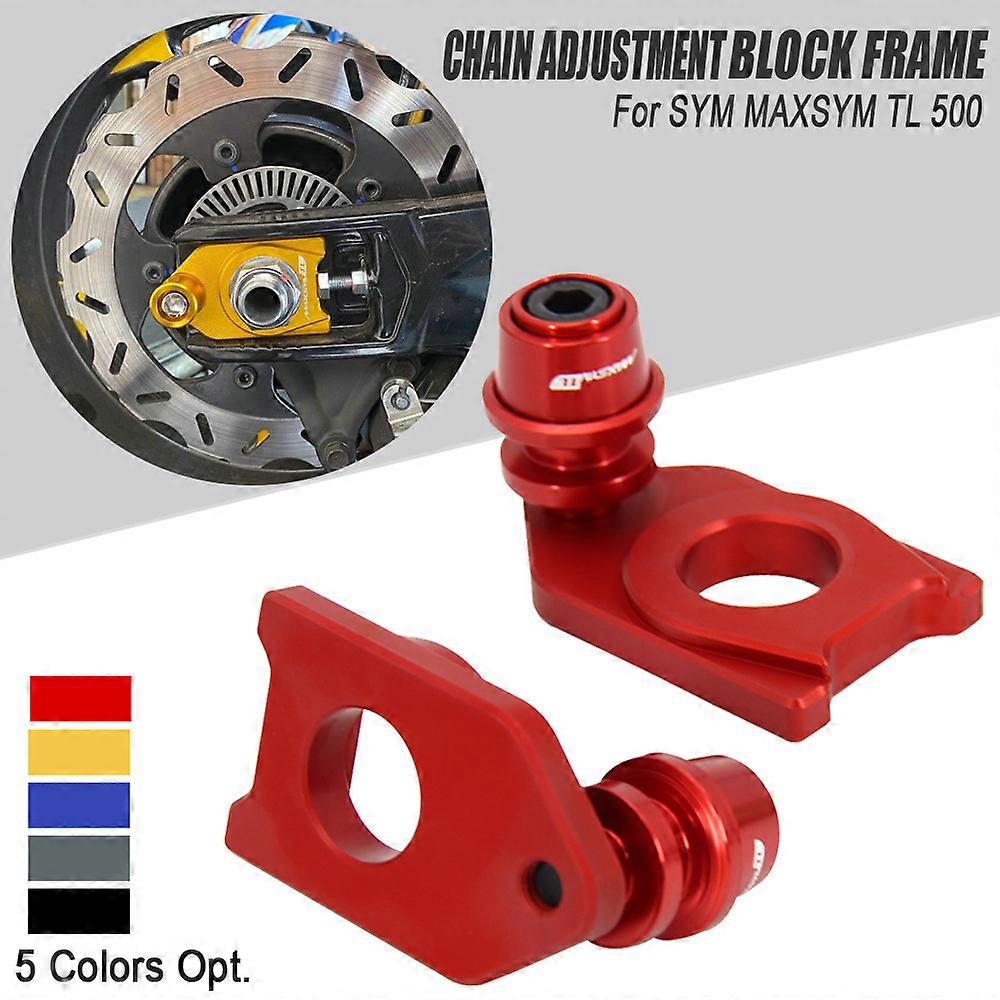For Sym Maxsym Tl 500 Tl500 Motorcycle Chain Adjustment Frame Swing Arm Spool Slider