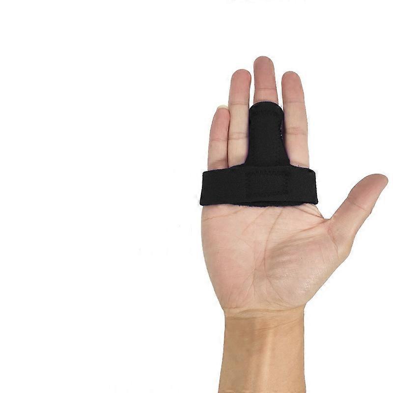 Finger Brace, Finger Support Splints With Sleeves for Broken Fingers, Finger Stabilizer with Built-in Aluminium Bar