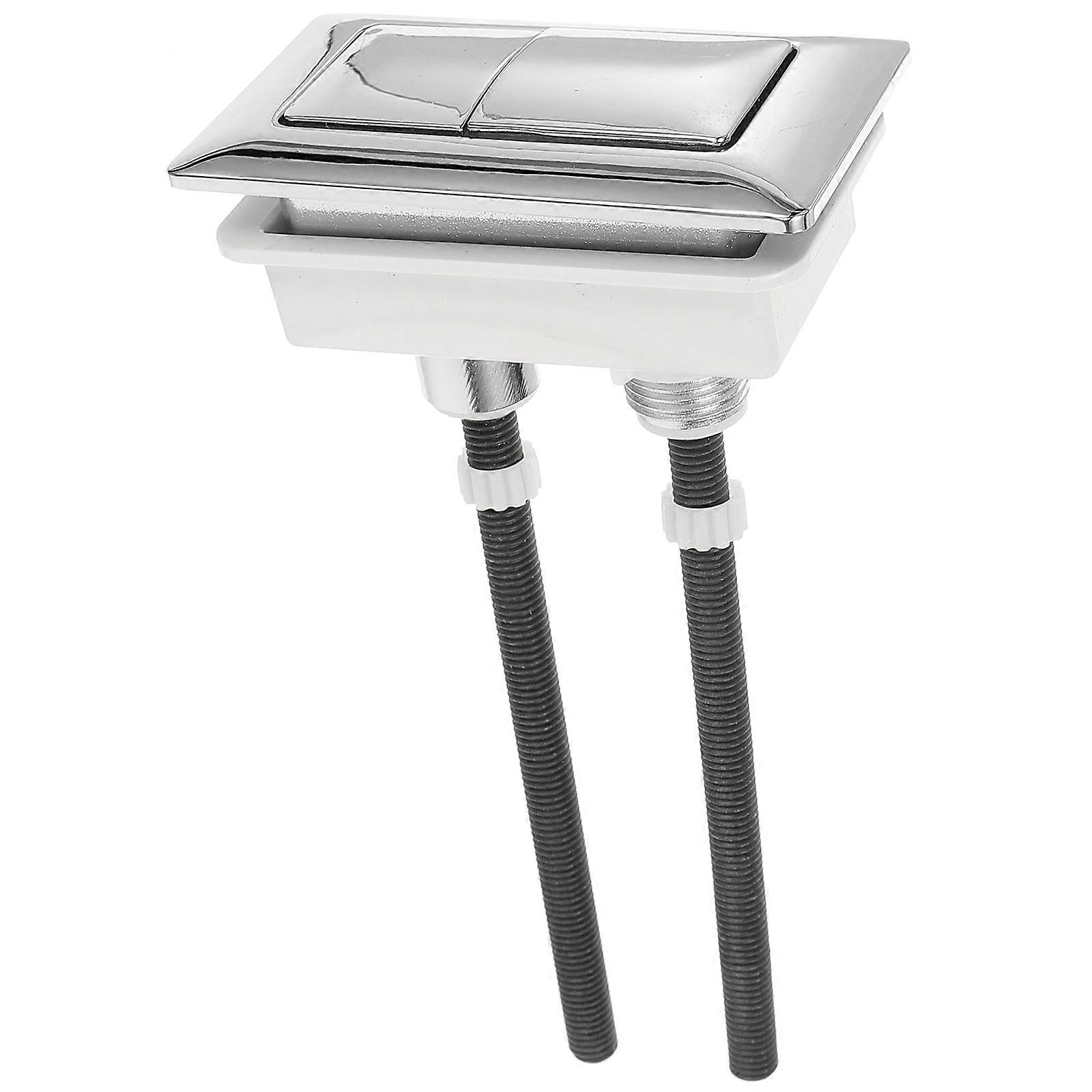 Push Toilet Flush Button Flushing Water Tank Button Replacement Double Push Button