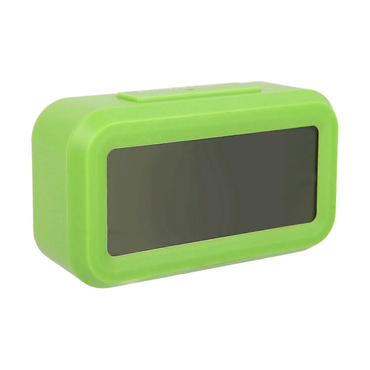 Digital Backlight Led Display Table Alarm Clock Snooze Thermometer Calendar Time