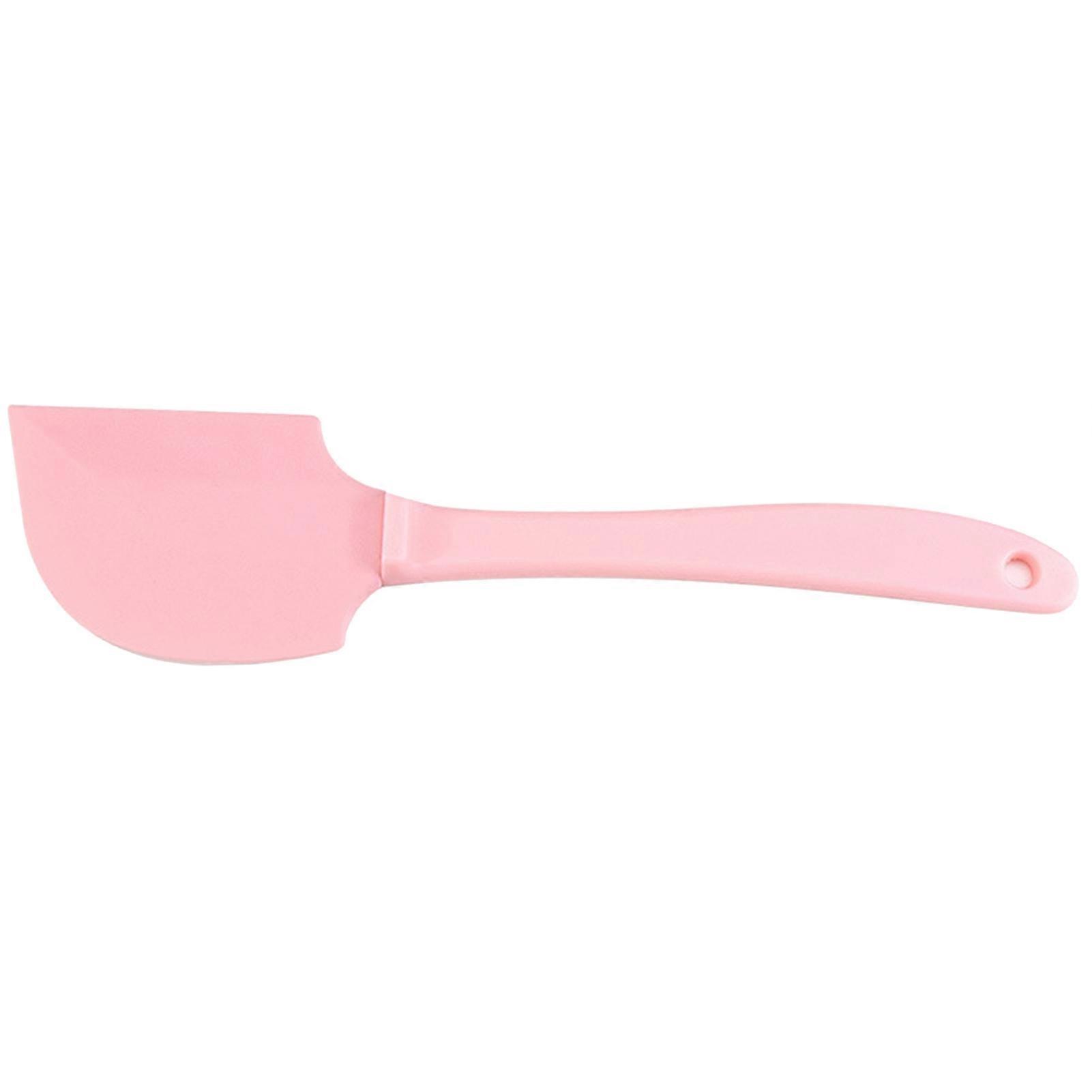 Mixing Spatula High Temperature Resistance Soft with Stand Easy to Clean Detachable Design Stir Pink Silicone Cream Butter Cake Spatula for Dining Roo