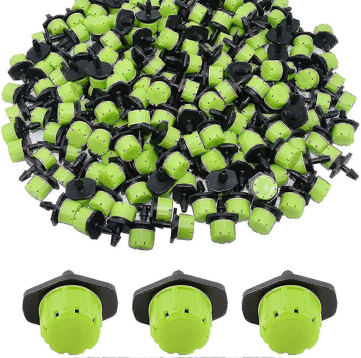 100pcs Dripper Irrigation Adjustable Self Watering System Garden Micro Sprinklers Watering Dripper