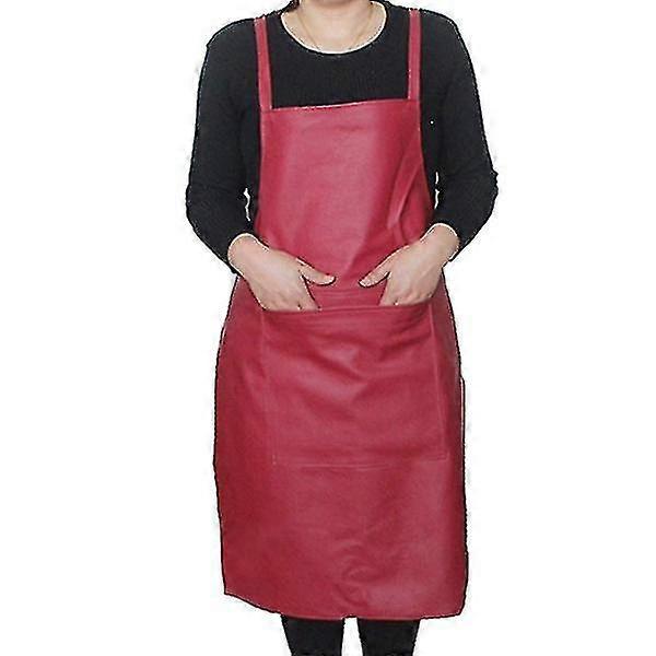 Cooking Apron Kitchen Apron Thickening Waterproof Rubber