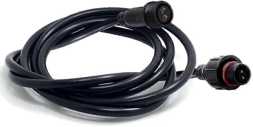 פין כבל מאריך עמיד למים, 9.84 רגל 16awg כבל מאריך עמיד למים, כבל מאריך Ip68 עבור זרקורים סולאריים, אורות גינה (2pin 300 ס"מ)