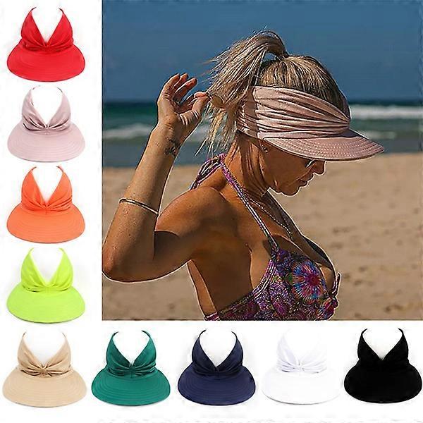 Mode Utomhus Solid färg Elastisk Ihålig Keps [Pulver]