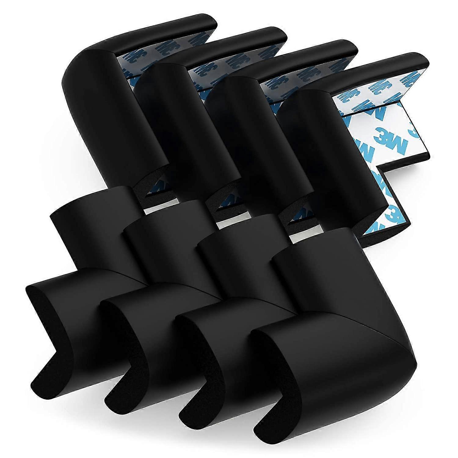 Table Corner Protector For Baby Safety-pre-attached Sharp Corner Pads To Prevent Head And Knee Injuries, 8 Pieces