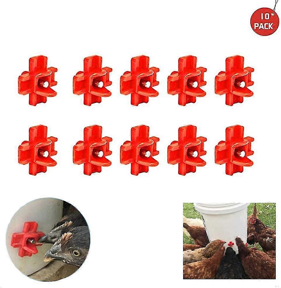 Horizontal Side Mount Chicken Waterer