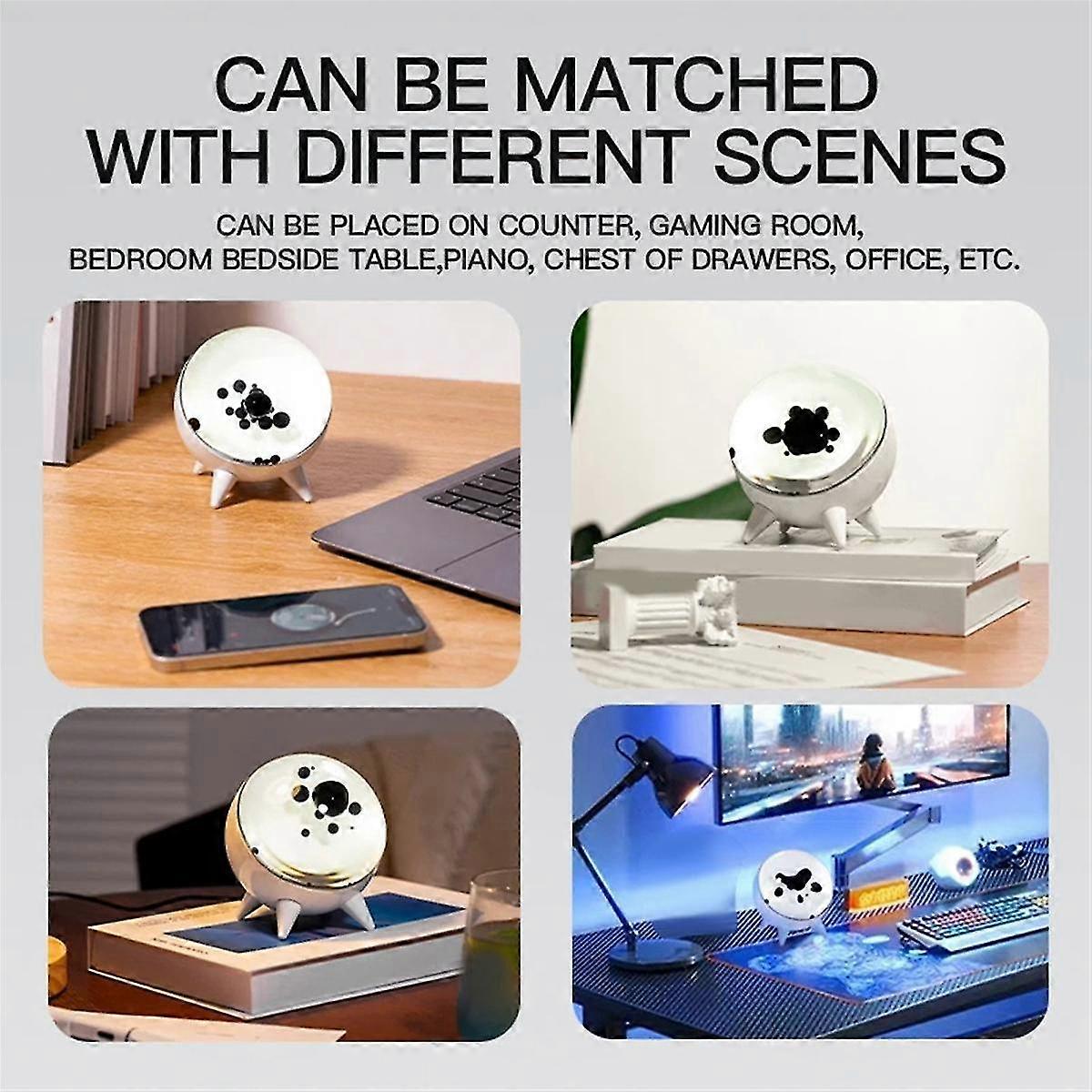 Ferrofluid Music Rhythm Lamp Magnetic Fluid Pickup Desktop Speakers ...