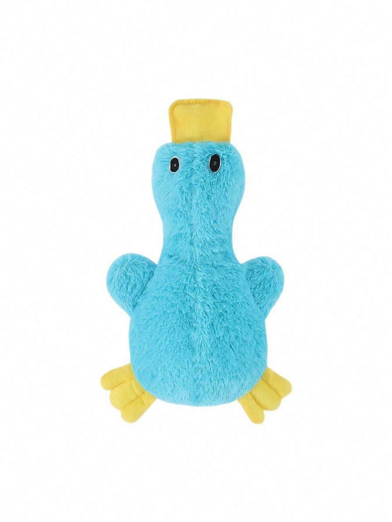 1pc Plush Dog Toys Sound Pet Duck Toys For Small Medium Large Dogs Interactive Squeaky Puppy Training Biting Chew Toys Pet Supplies
