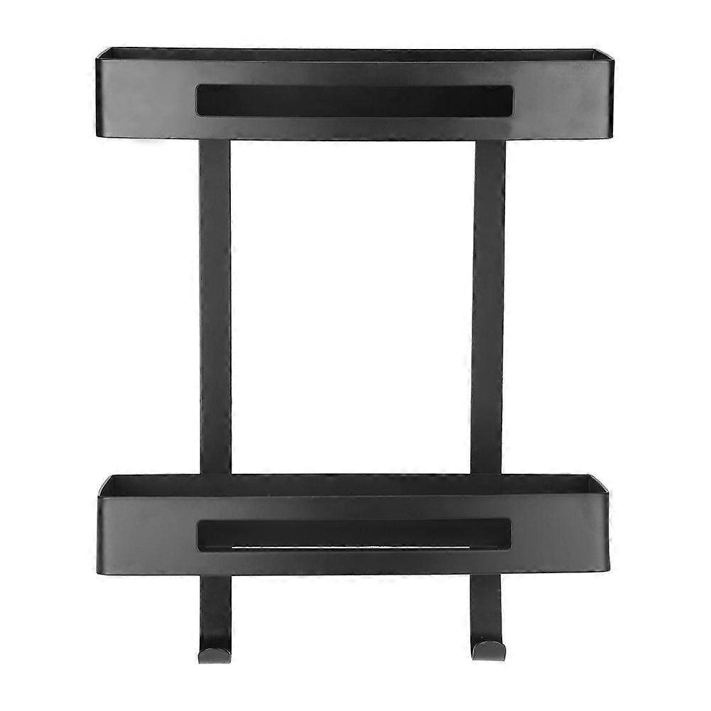 Rectangle Double- Layers Shower Shelf Storage Basket Holder Kitchen Bathroom Decor