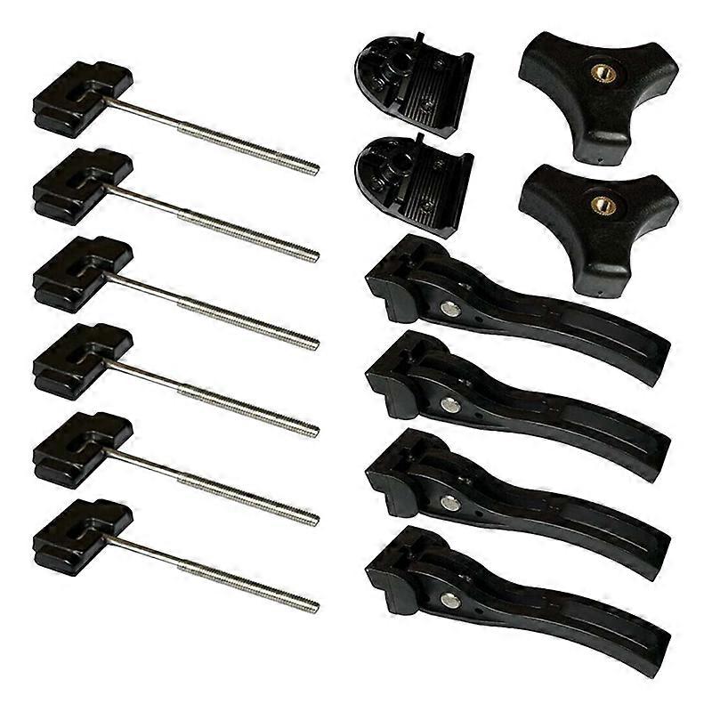 Universal Replacement Parts for Hard Tri-Fold Tonneau Cover Pickup Truck Cargo Cover Fixing Kit