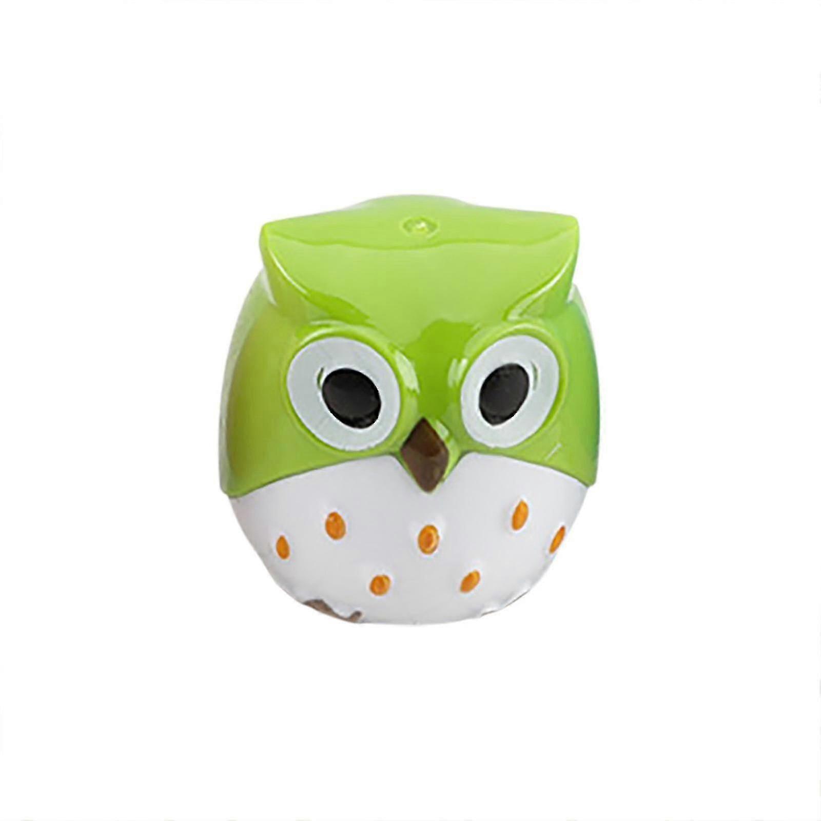 Lápis elétrico Sharpener bonito coruja lápis Sharpener Lápis de plástico Sharpener forma encantadora