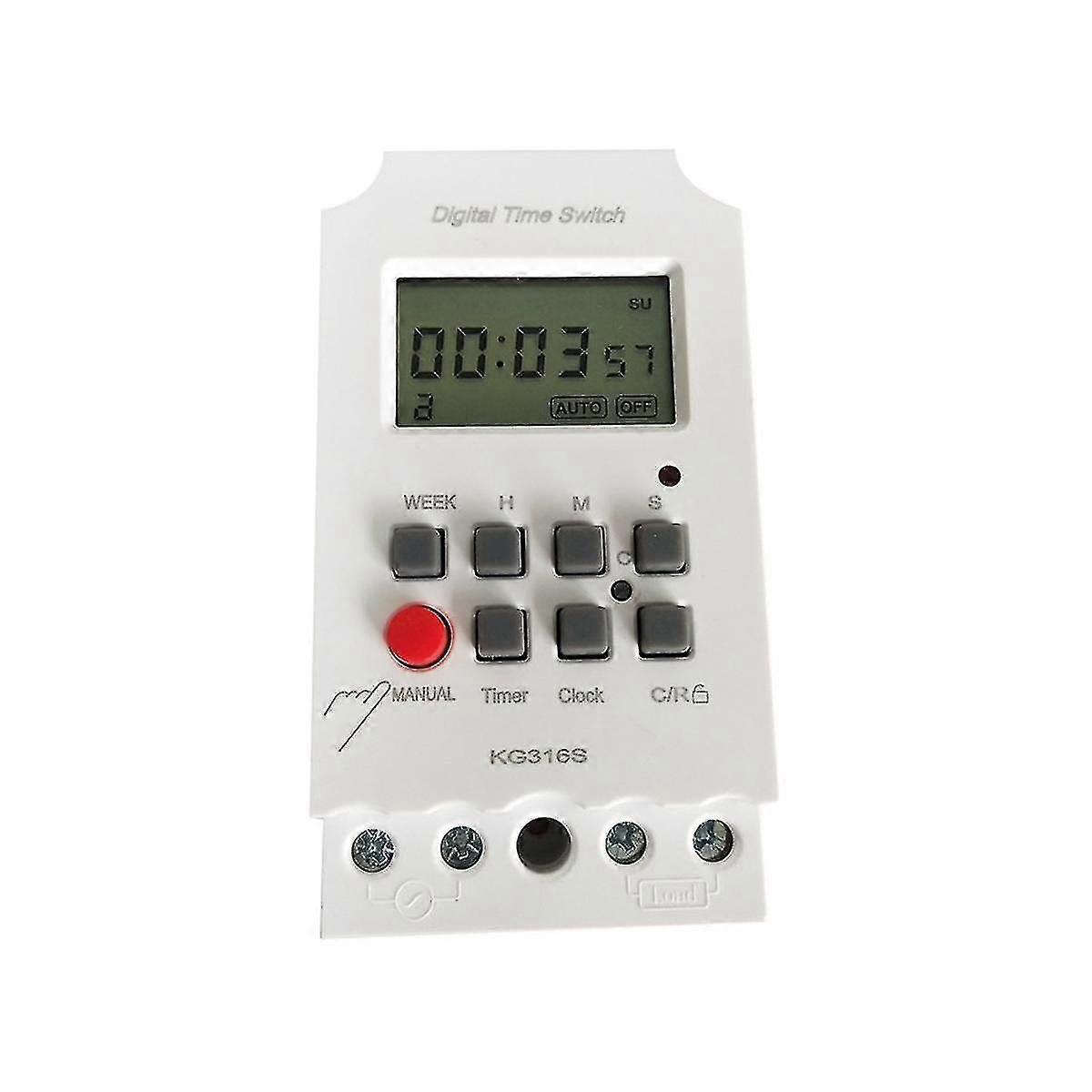 220vac 25a Kg316s Digital 1 Second Timer Switch Automatic Electronic Programmable Power Timer Switc