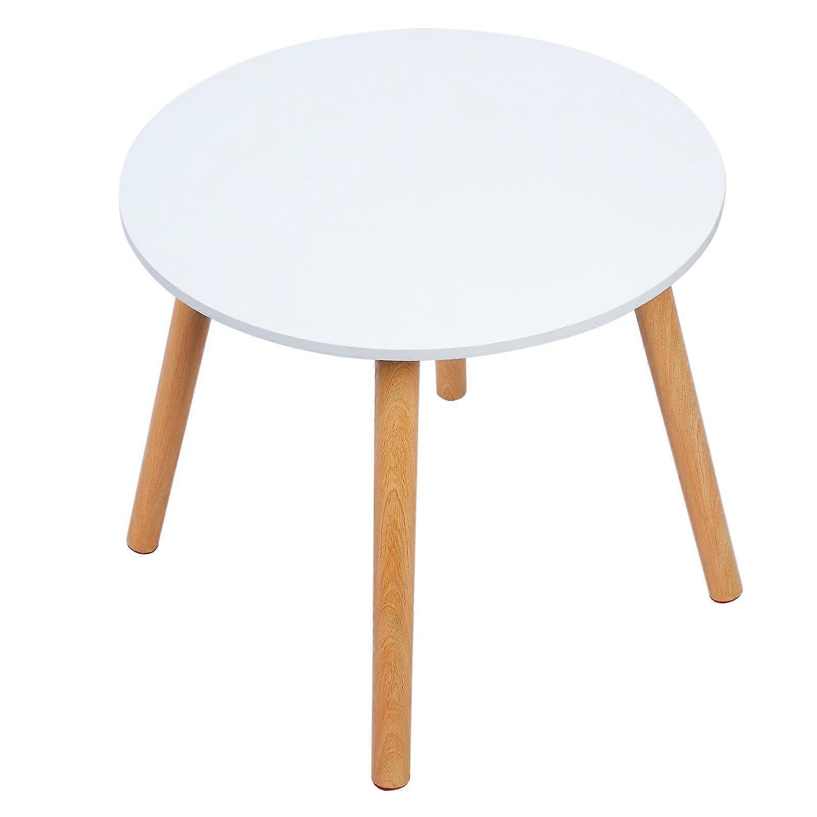 60cm Round Dining Table with Waterproof Design for Small Kitchen