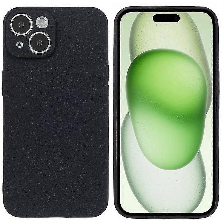Compatible For iPhone 15 TPU Case Anti-scratch Double-Sided Matte Phone Back Cover