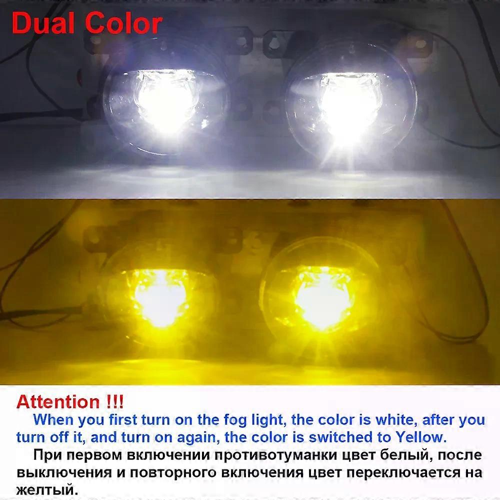 Compatible 2 X LED Fog Light 30W 8000LM Car Front Bumper Fog Lamp 12V For Suzuki Grand Vitara Jimny SX4 Splash Ignis Swift Alto XL7