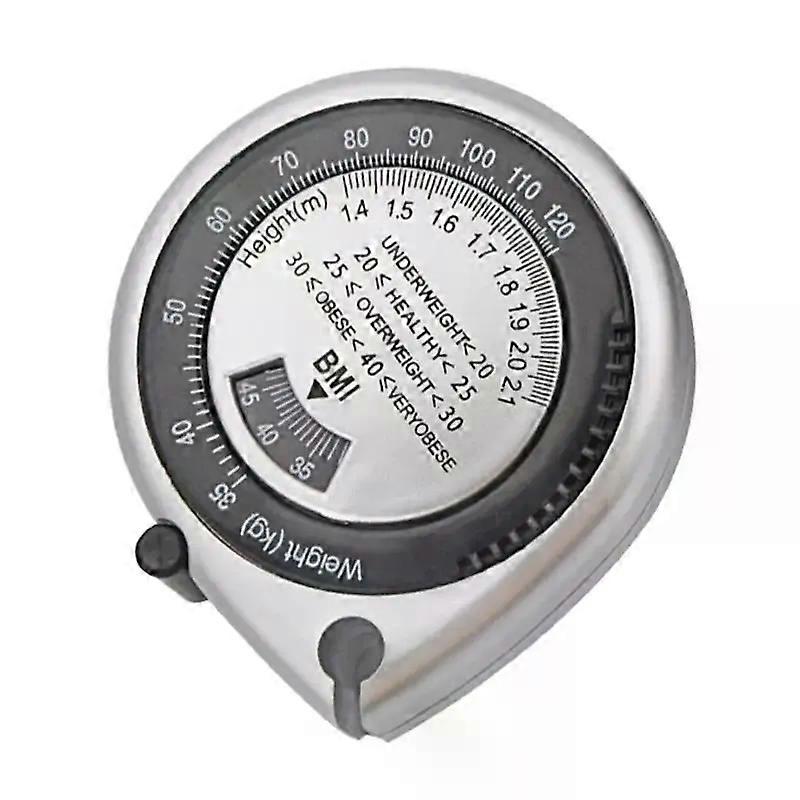 Retractable BMI Calculator Tape BMI Body Waist Measuring Tape Waist Measuring Calculator Body Fat Monitor Fat Measurement Ruler