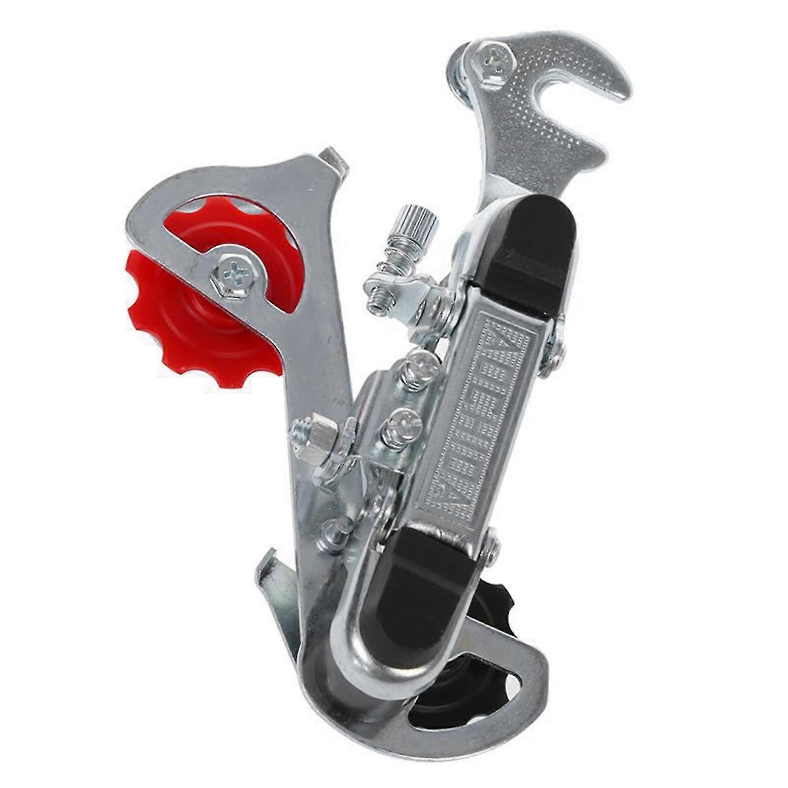Bicycle Racing Bike Part Silver Tone Metal 3-7 Speed Rear Derailleur New