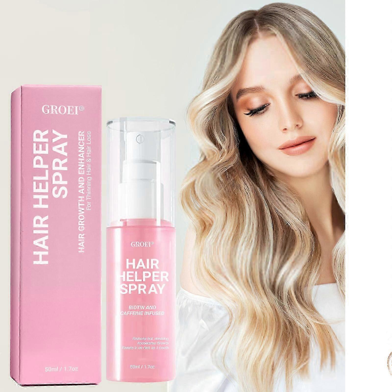 Helper - Serum With Biotin- Caffeine Infused For Thicker, Fuller - Thinning Naturally 2pcs