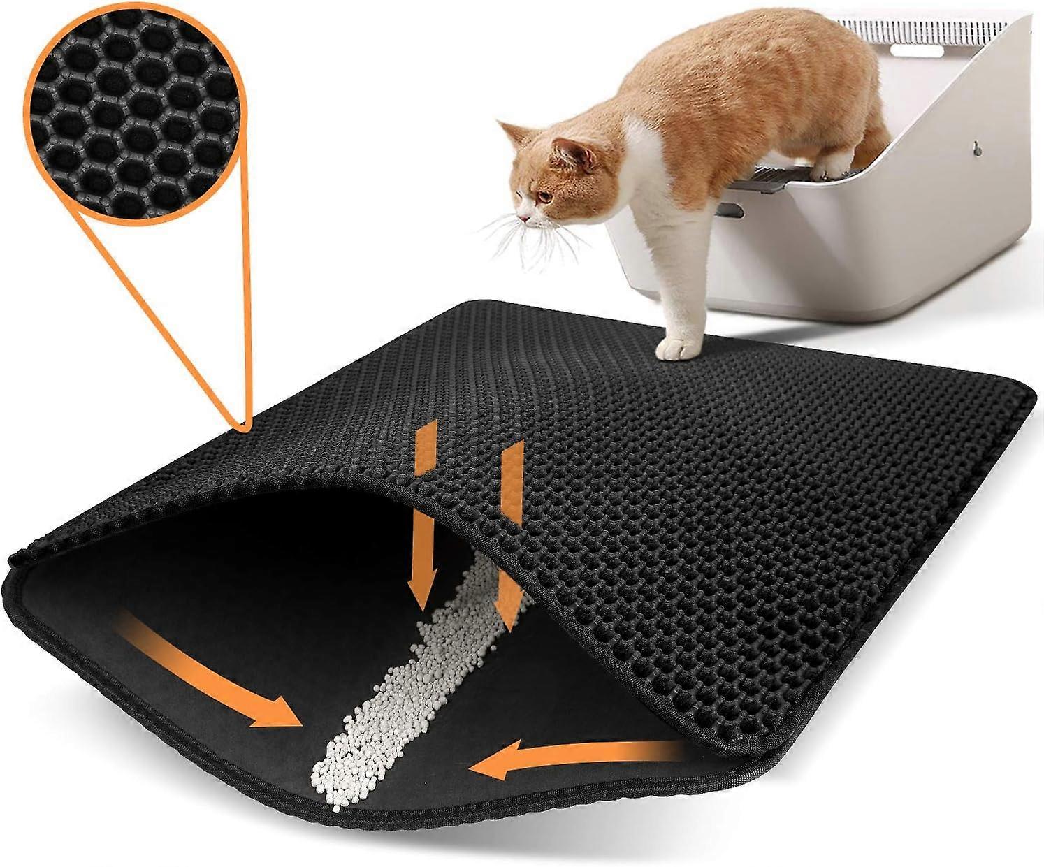 Washable Honeycomb EVA Cat Litter Mat
