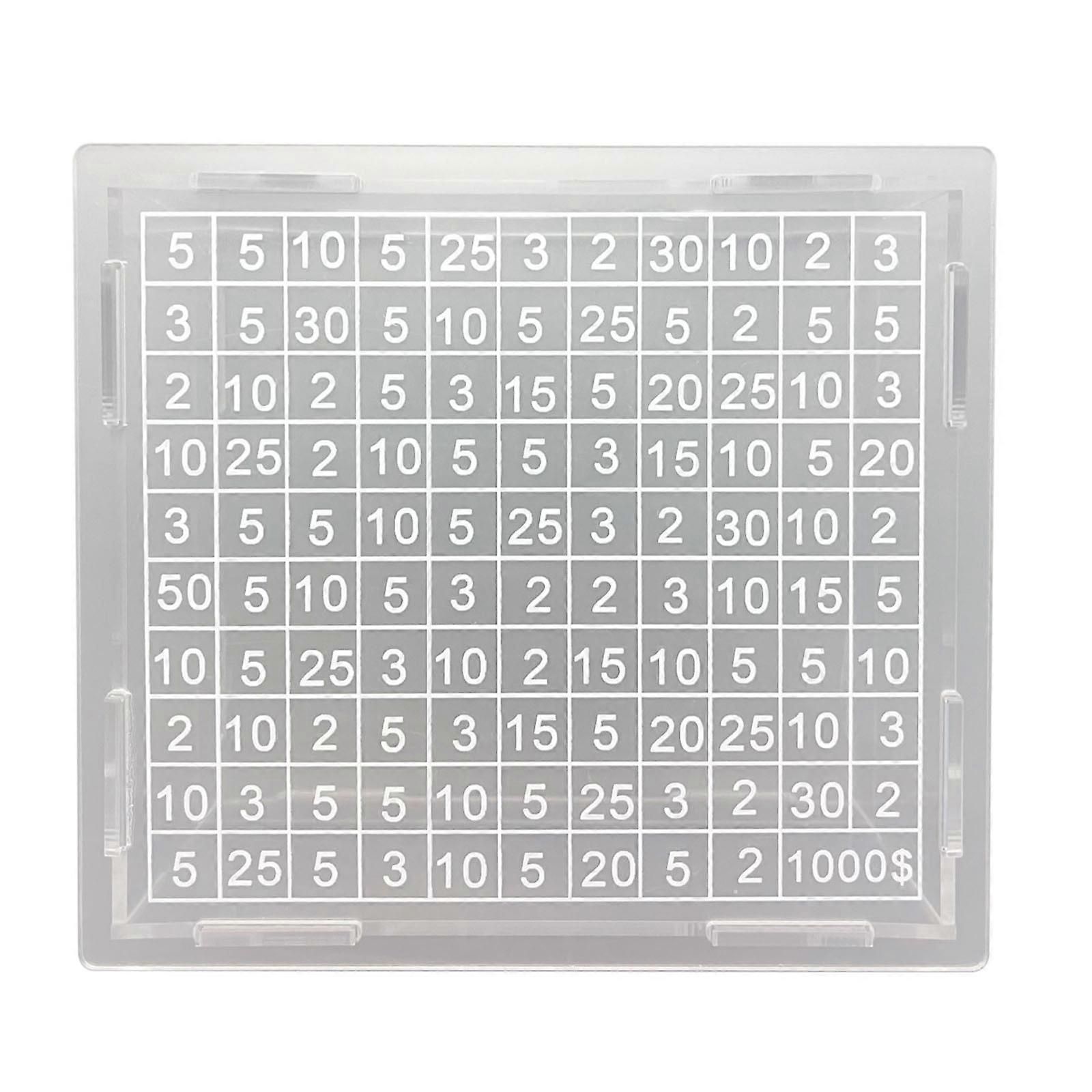 Visible Savings Box With Money And Numbers Counter Crafts Portable Storage Box Adult And Children's Savings Box Creativity